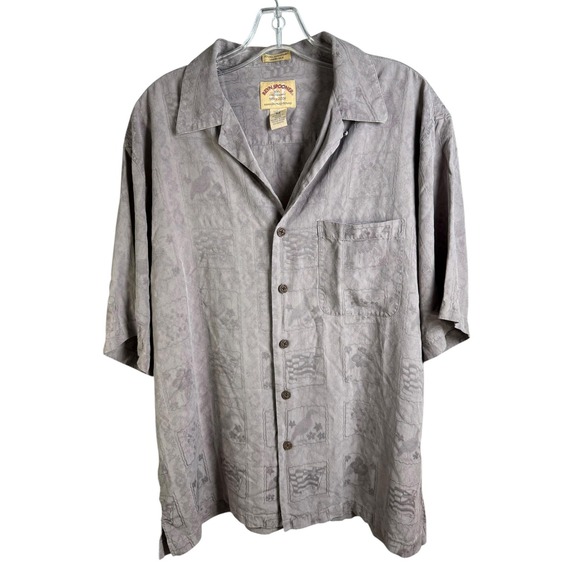 reyn spooner Other - Reyn Spooner Shirt Mens Medium Silk Hawaiian Traditionals Limited Issue Aloha
